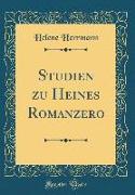 Studien zu Heines Romanzero (Classic Reprint)