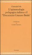 L'epistemologia pedagogica italiana e il «Documento Granese-Bertin»