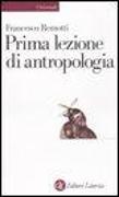 Prima lezione di antropologia