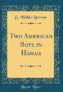 Two American Boys in Hawaii (Classic Reprint)