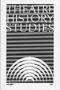 Theatre History Studies 1984, Vol. 4