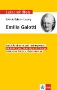 Lektürehilfen Gotthold Ephraim Lessing "Emilia Galotti"