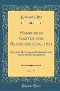 Hamburger Garten-und Blumenzeitung, 1871, Vol. 27