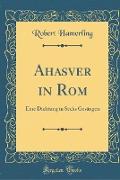 Ahasver in Rom