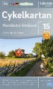 Radwanderkarte 15 Nordöstra Smaland 1:90 000