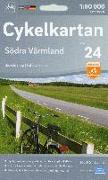 Radwanderkarte 24 Södra Värmland 1:90 000