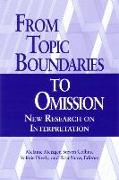 From Topic Boundaries to Omission