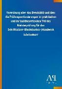 Verordnung über das Berufsbild und über die Prüfungsanforderungen im praktischen und im fachtheoretischen Teil der Meisterprüfung für das Schriftsetzer-(Buchdrucker-)Handwerk