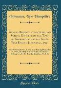 Annual Report of the Town and School Of¿cers of the Town of Gilmanton, for the Fiscal Year Ending January 31, 1927