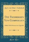 Die Freiherren Von Gemperlein