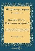 Durham, (N. C.), Directory, 1915-1916