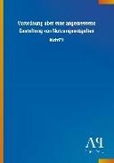 Verordnung über eine angemessene Gestaltung von Nutzungsentgelten