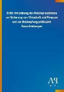 Dritte Verordnung des Reichspräsidenten zur Sicherung von Wirtschaft und Finanzen und zur Bekämpfung politischer Ausschreitungen