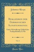 Reallexikon der Germanischen Altertumskunde, Vol. 3