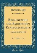 Bibliographie der Bayerischen Kunstgeschichte