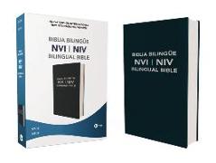 Biblia Bilingüe, Nvi/Niv, Leathersoft, Azul / Spanish Bilingual Bible, Nvi/Niv, Leathersoft, Blue