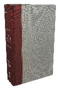 The NKJV, Open Bible, Cloth Over Board, Gray/Red, Red Letter, Comfort Print