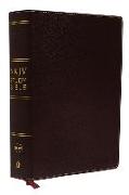 NKJV Study Bible, Premium Bonded Leather, Burgundy, Comfort Print