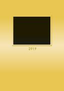 Foto-Bastelkalender 2019 gold datiert