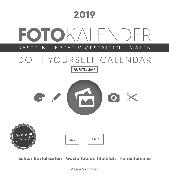 Foto-Bastelkalender 2019 datiert, weiß