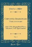 Cervantes-Shakespeare Tercentenary, Vol. 2