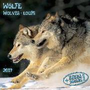 Wölfe - Wolves - Loups 2019 Artwork