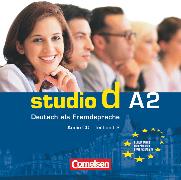 Studio d, Deutsch als Fremdsprache, Grundstufe, A2: Teilband 2, Audio-CD