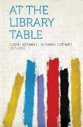 At the Library Table