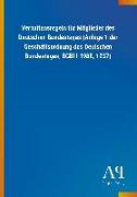 Verhaltensregeln für Mitglieder des Deutschen Bundestages (Anlage 1 der Geschäftsordnung des Deutschen Bundestages, BGBl I 1980, 1237)