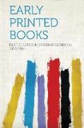 Early Printed Books