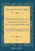 Denkwürdigkeiten aus dem Leben von Jean Paul Friedrich Richter, Vol. 3