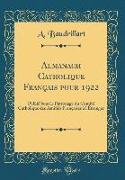 Almanach Catholique Français pour 1922