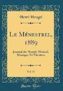 Le Ménestrel, 1889, Vol. 55