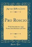 Pro Roscio, Vol. 1