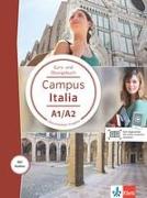 Campus Italia A1/A2. Kurs- und Übungsbuch mit Audios für Smartphone/Tablet