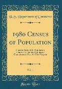1980 Census of Population, Vol. 1: Characteristics of the Population, Chapter D, Detailed Population Characteristics, Part 50, West Virginia (Classic
