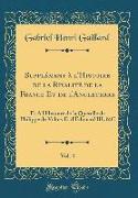 Supplément à l'Histoire de la Rivalité de la France Et de l'Angleterre, Vol. 4