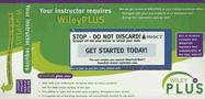 WileyPlus WebCT PowerPack Student Registration Code