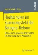 Hochschulen im Spannungsfeld der Bologna-Reform