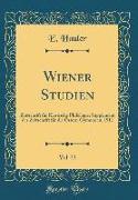 Wiener Studien, Vol. 33
