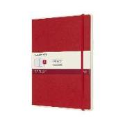 Moleskine Papertablet XL, Version 01, Ruled, Hard Cover, Red