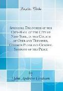 Speeches, Delivered at the City-Hall of the City of New-York, in the Courts of Oyer and Terminer, Common Pleas and General Sessions of the Peace (Classic Reprint)