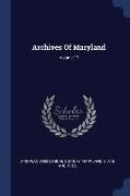 Archives of Maryland, Volume 17