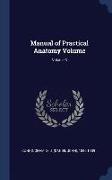 Manual of Practical Anatomy Volume, Volume 3