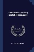 A Method of Teaching English to Foreigners