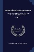 International Law Documents: The Treaty of Peace with Germany, June 28, 1919, with Note and Index, Volume 19