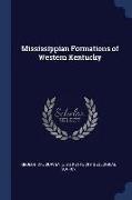 Mississippian Formations of Western Kentucky