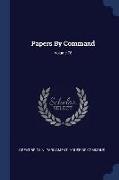 Papers by Command, Volume 78