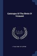 Catalogue of the Birds of Vermont