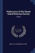 Publications of the Rhode Island Historical Society, Volume 5
